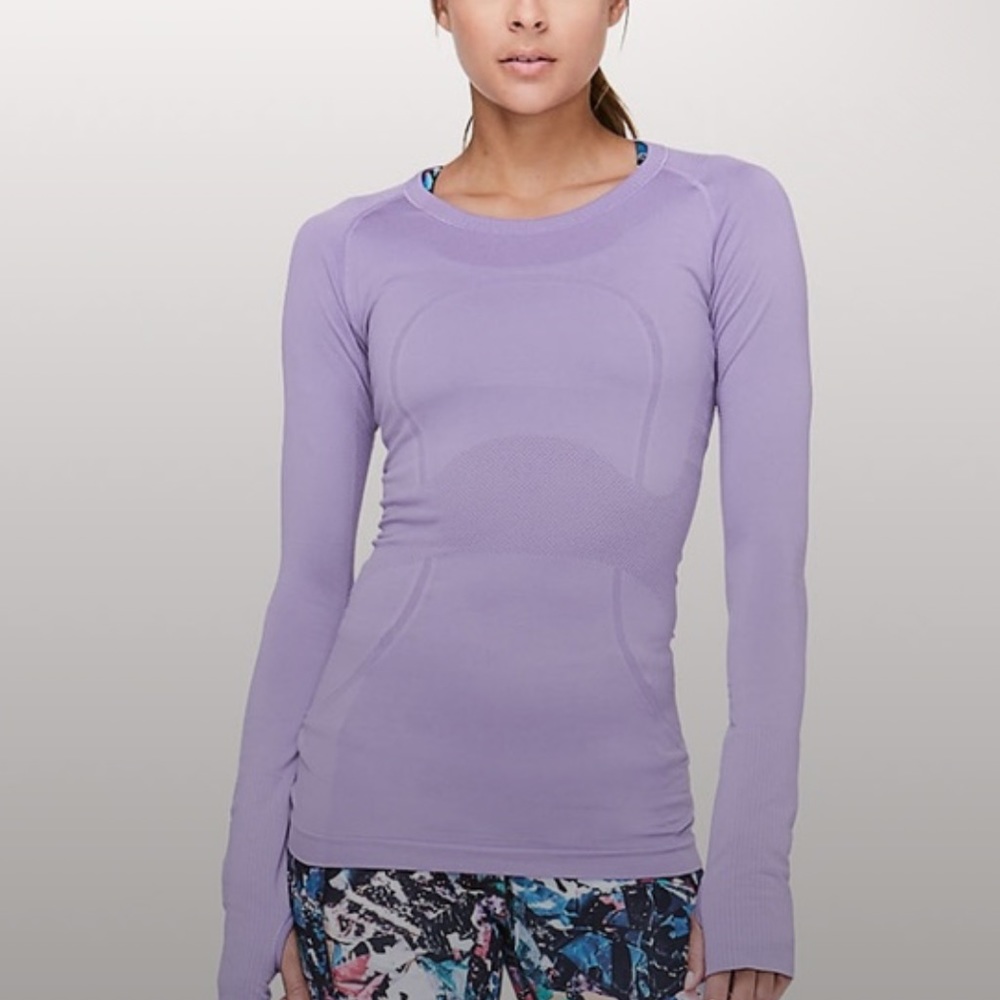 Purple Swiftly lululemon size 10